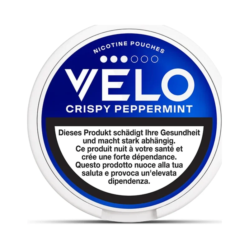 VELO Swiss Edition Crispy Peppermint – Snus Pouches Stärke 3/6