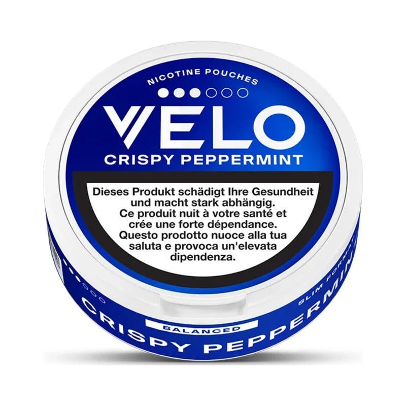 VELO Swiss Edition Crispy Peppermint – Snus Pouches Stärke 3/6