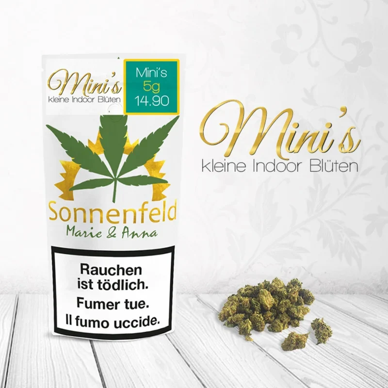 Sonnenfeld CBD - Mini's - kleine Blüten 5g