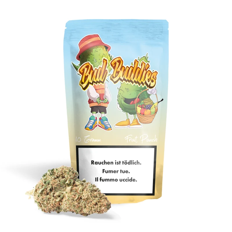 Bud Buddies Fruit Punch Greenhouse – CBD Blüten 20g