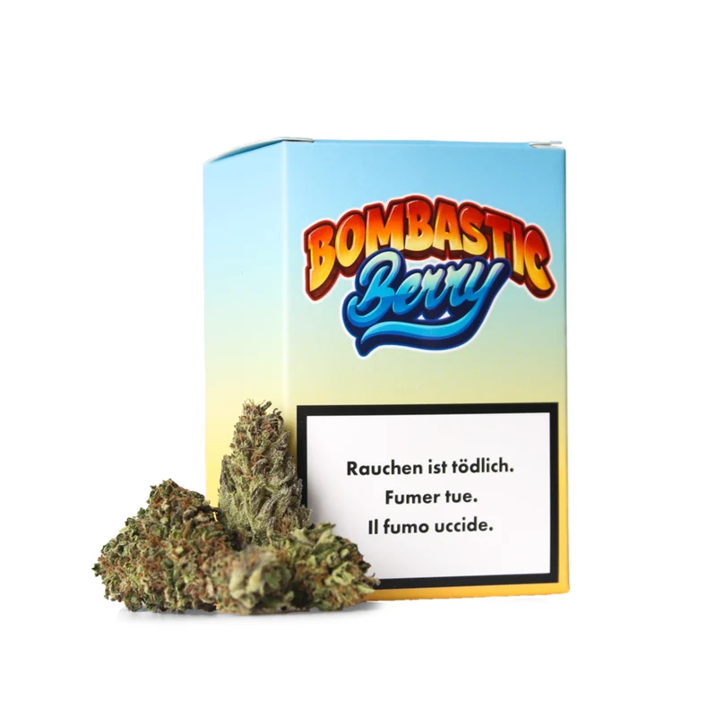 Bud Buddies Bombastic Berry – CBD Outdoor Blüten 5g