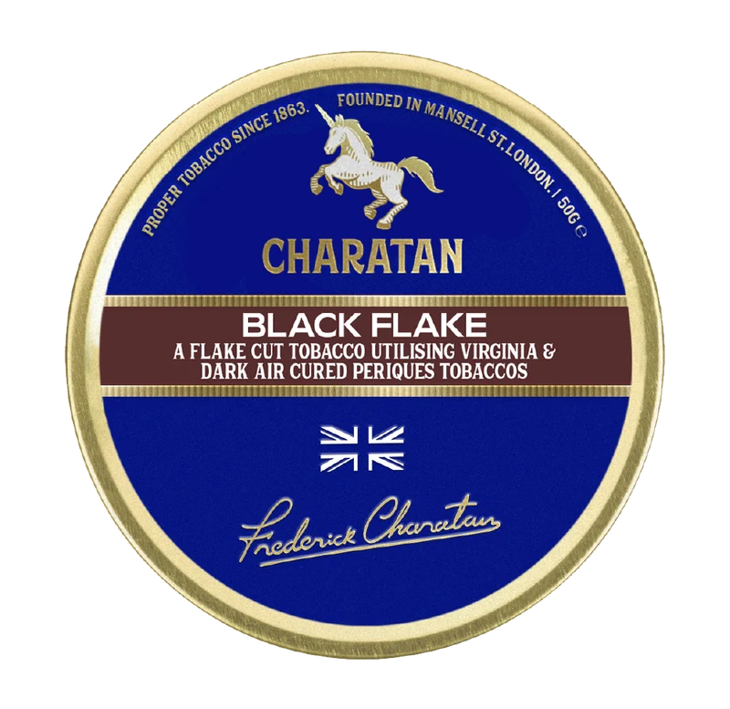 Charatan Black Flake Pfeifentabak - 50g