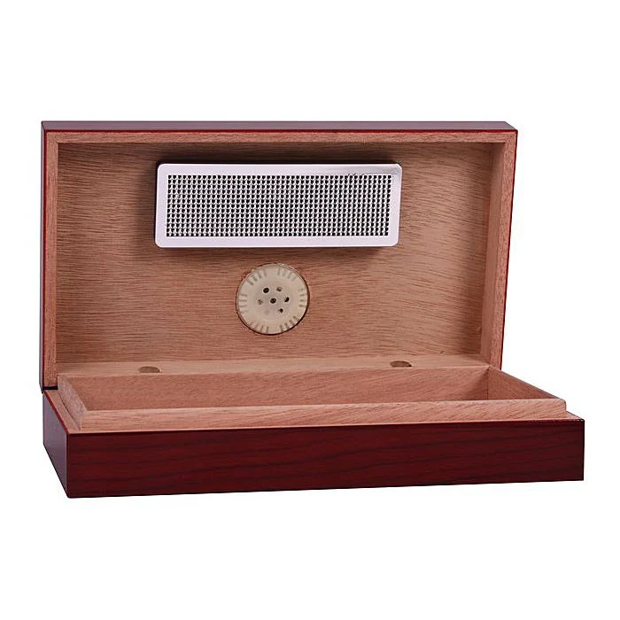 Kompakt Cigar Humidor i Træ - Kirsebær