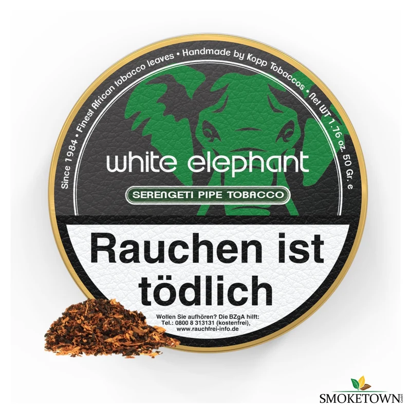 White Elephant Serengeti Pfeifentabak