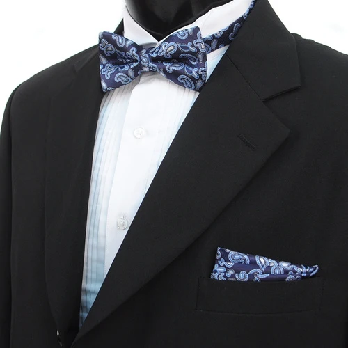 Party Sæt - Navy Paisley