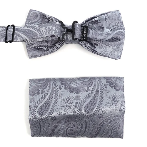 Party Sæt - Charcoal Paisley