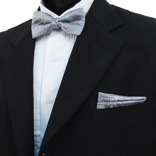 Party Sæt - Charcoal Paisley