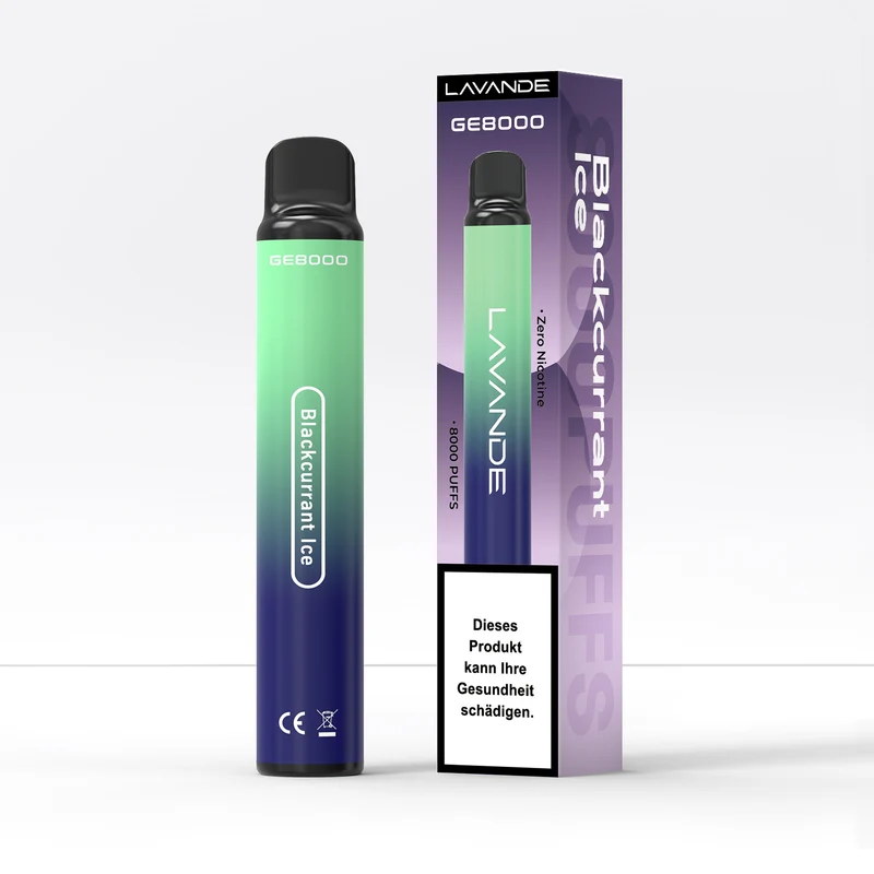 Lavande GE8000 Blackcurrant Ice - 0% Nikotin