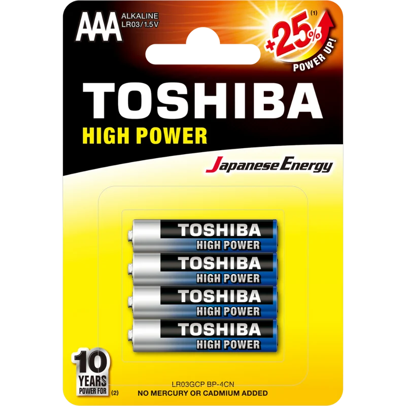 TOSHIBA BATTERIEN - AAA
