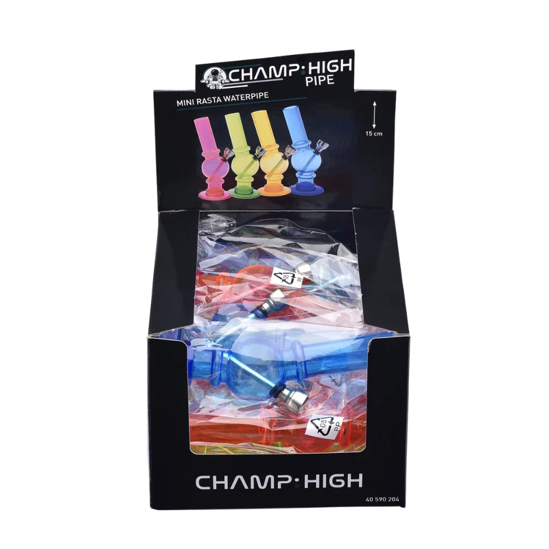 CHAMP HIGH PIPE - Mini Rasta Waterpipe
