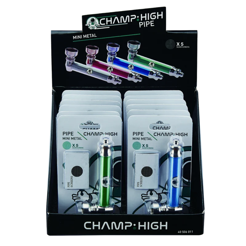 CHAMP HIGH PIPE - Mini Metal - mit Metallschraube