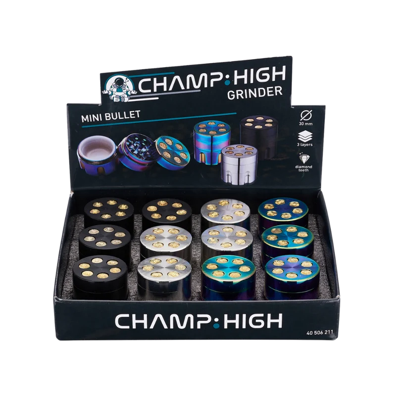 CHAMP HIGH GRINDER 30mm 3-teilig - Mini Bullet