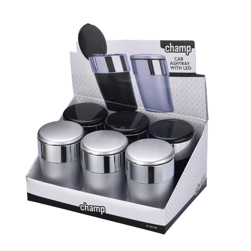 CHAMP AUTO ASCHENBECHER - Weiß & Schwarz / LED
