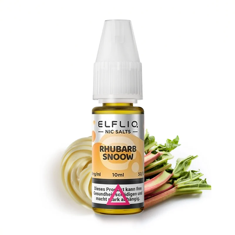 ELFLIQ 10ml – Rhubarb Snoow
