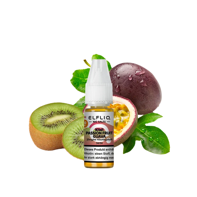 ELFBAR ELFLIQ - Kiwi Passion Fruit Guava (10ml / 10mg)