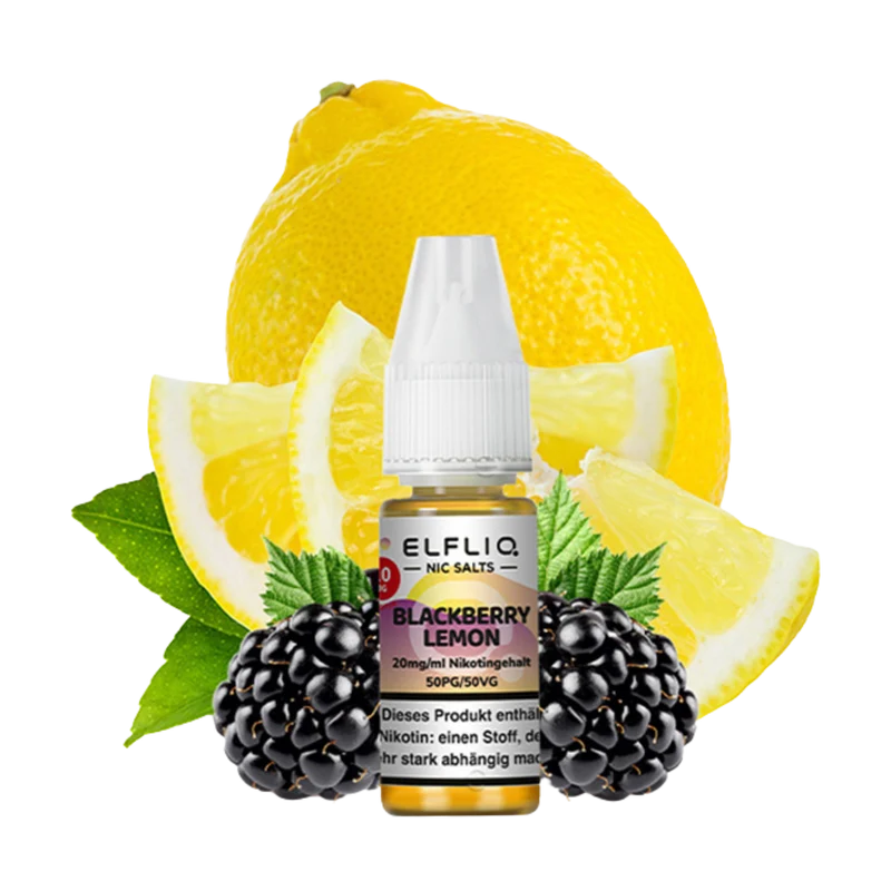 ELFBAR ELFLIQ - Blackberry Lemon (10ml / 10mg)
