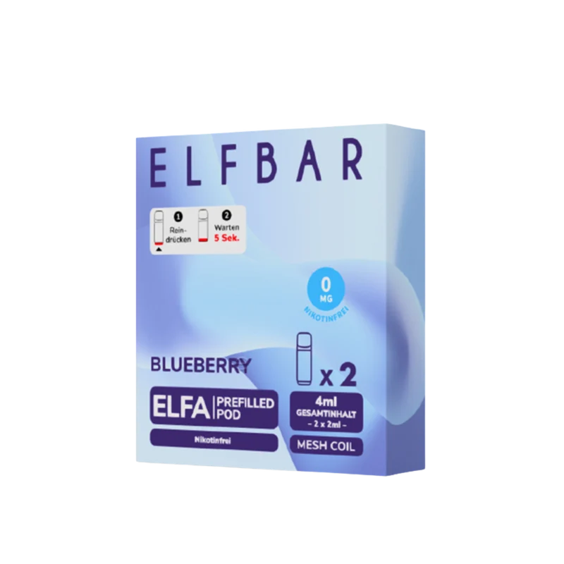 ELFA PODS - Blueberry (Nikotinfrei)