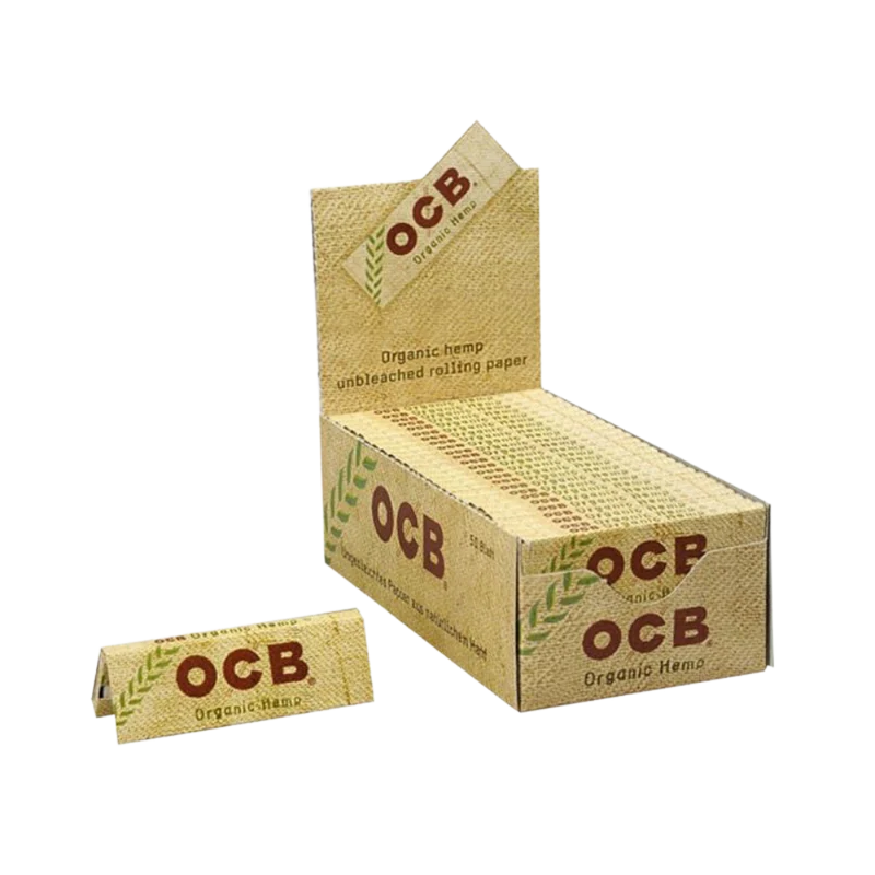 OCB ORGANIC HEMP - kurz (50 Blatt)