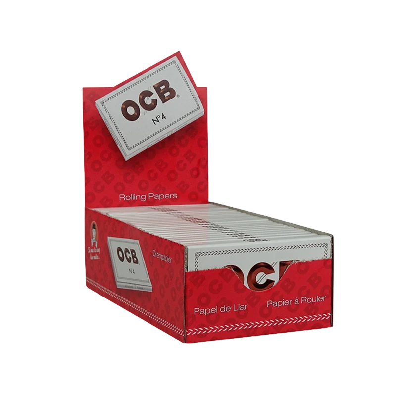 OCB WEISS - No. 4 kurz (100 Blatt)