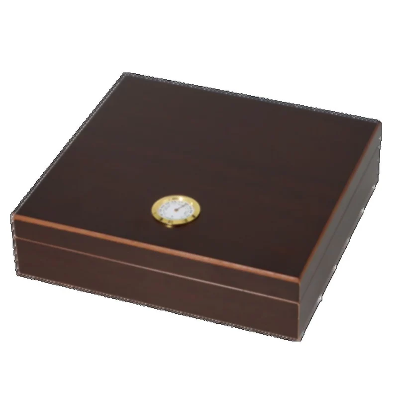 Angelo Premium Cigar Humidor i Rødbrunt Træ