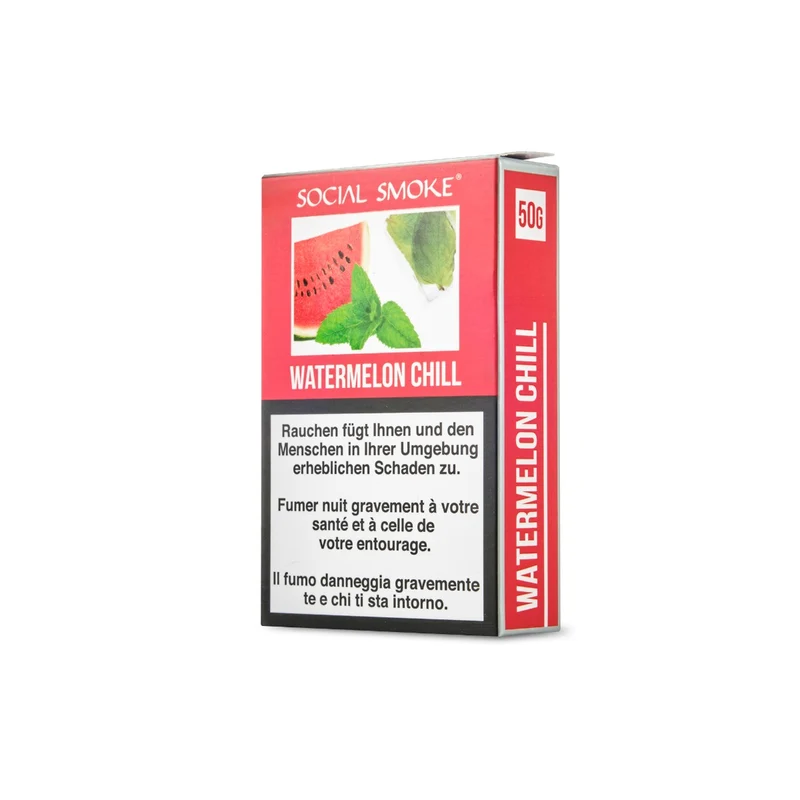 Wasserpfeifentabak Social Smoke Watermelon Chill 50gr
