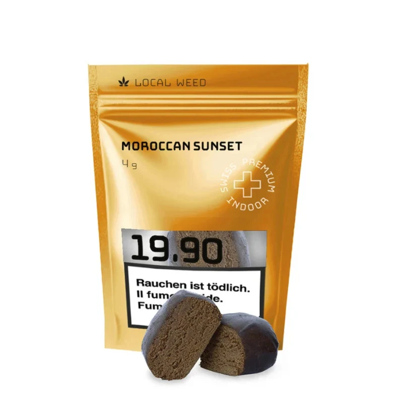 Local Weed - Moroccan Sunset Hash 4g