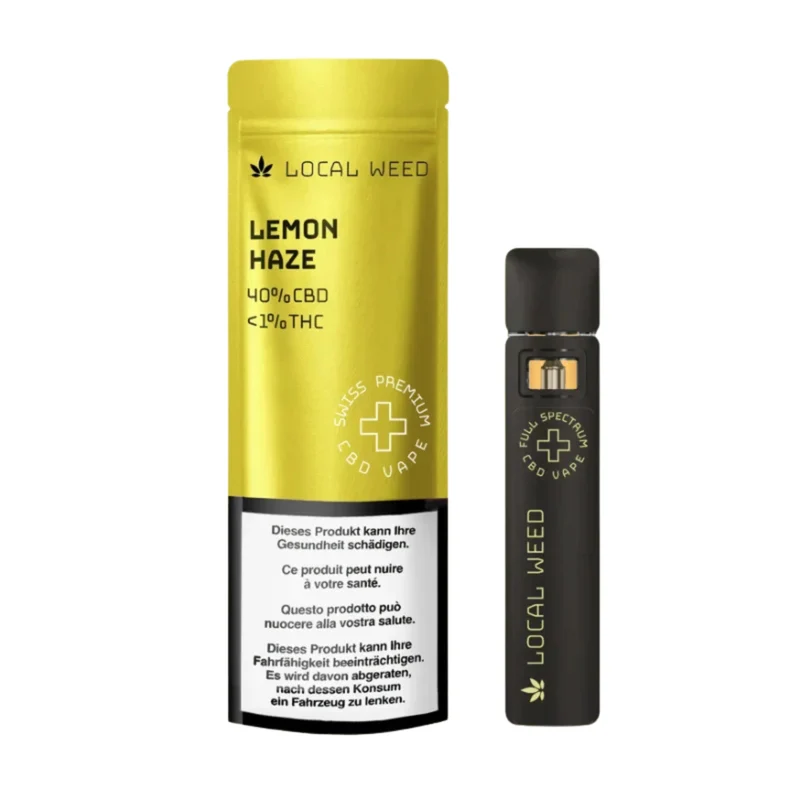 Local Weed Lemon Haze CBD Vape 40%