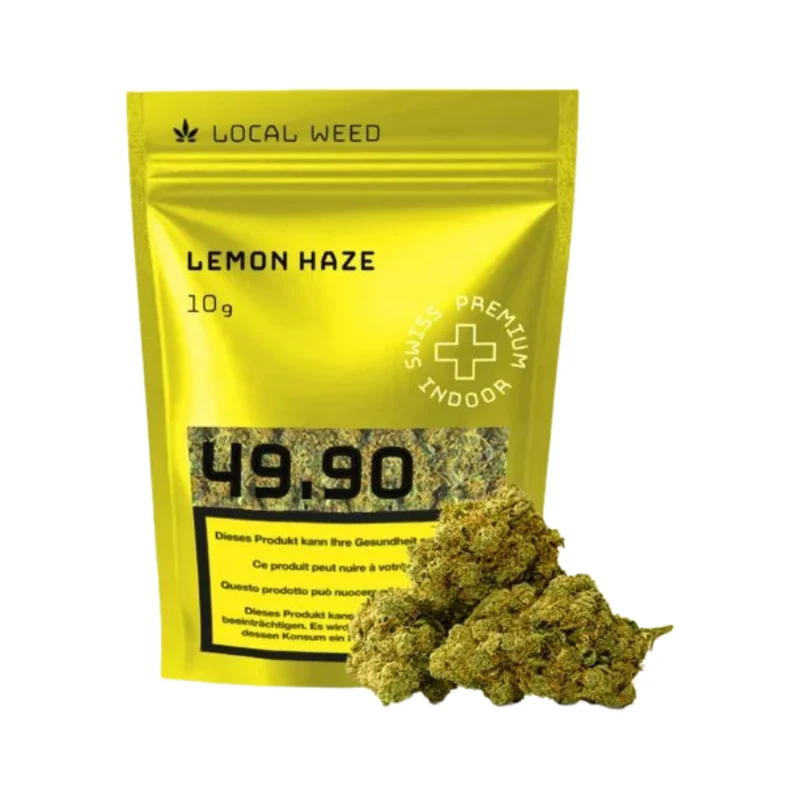Local Weed Lemon Haze Indoor CBD Blüten 10g