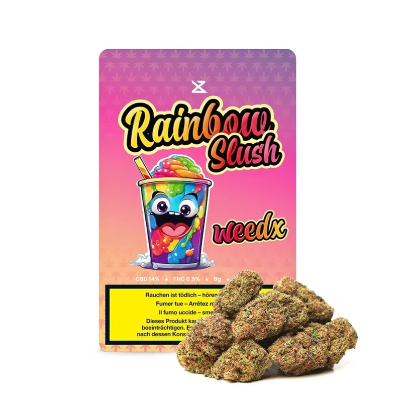 Weedx Rainbow Slush Indoor CBD Blüten 8g