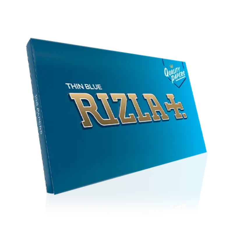 Rizla Blau Double Window – Papers 25 x 100 Blatt