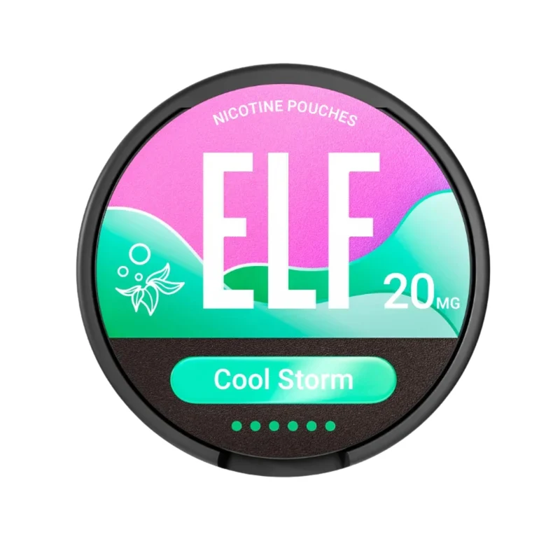 Elf Bar ELF SNUS Cool Storm – Nikotin Pouches 20 mg/g