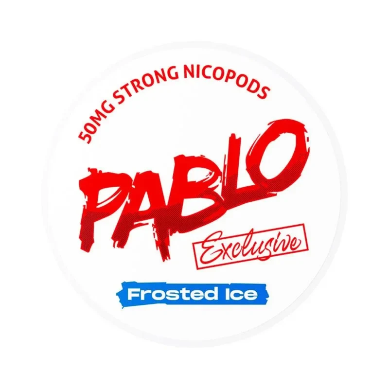 PABLO Exclusive Frosted Ice Nikotin Pouches – 50mg/g, 12g Dose