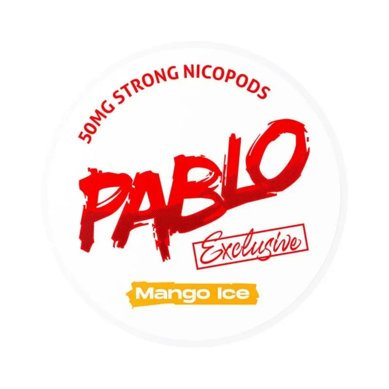 PABLO Exclusive Mango Ice Nikotin Pouches – 50mg/g, 12g Dose