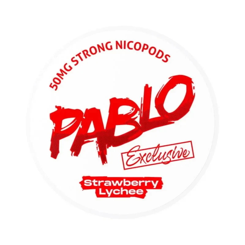 PABLO Exclusive Strawberry Lychee – Snus Pouches 50 mg/g