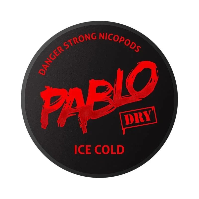 PABLO DRY Ice Cold Nikotin Pouches – 30mg/g, 12g Dose