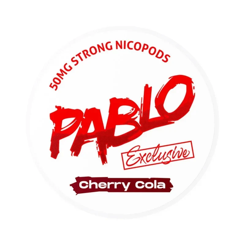 PABLO Exclusive Cherry Cola Nikotin Pouches – 50mg/g, 12g Dose
