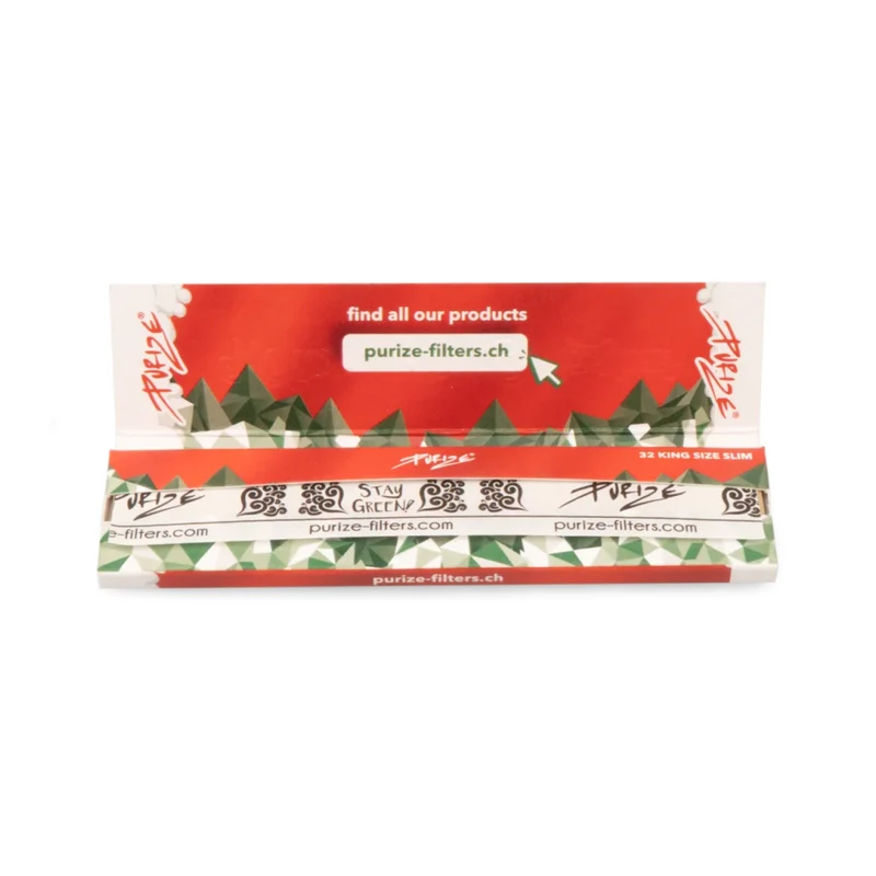 PURIZE - King Size Slim Papers - We love Switzerland