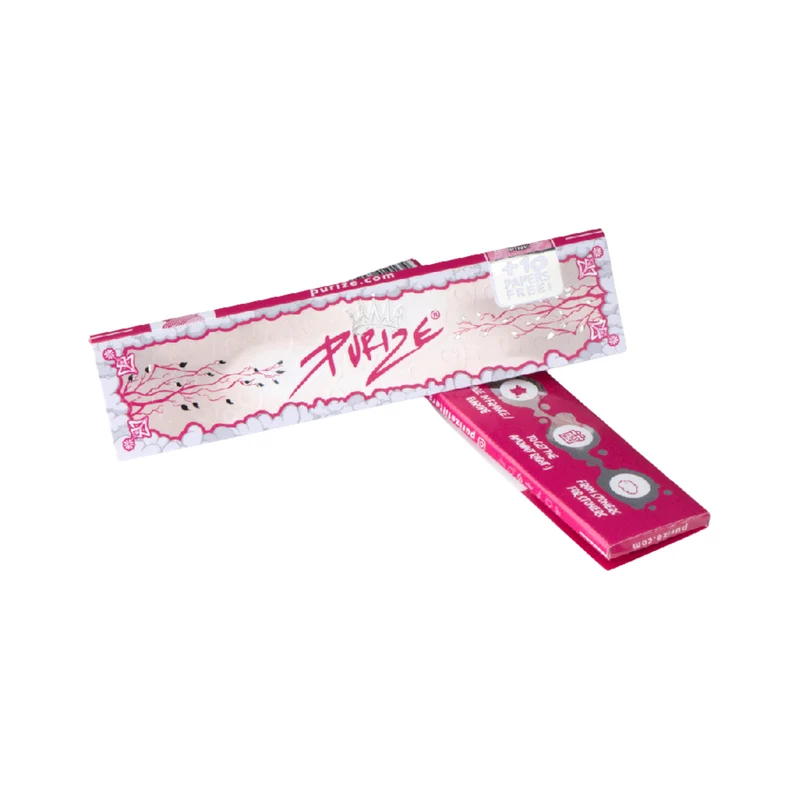 PURIZE King Size Slim Pink Box – Papers 50 x 42 Blatt