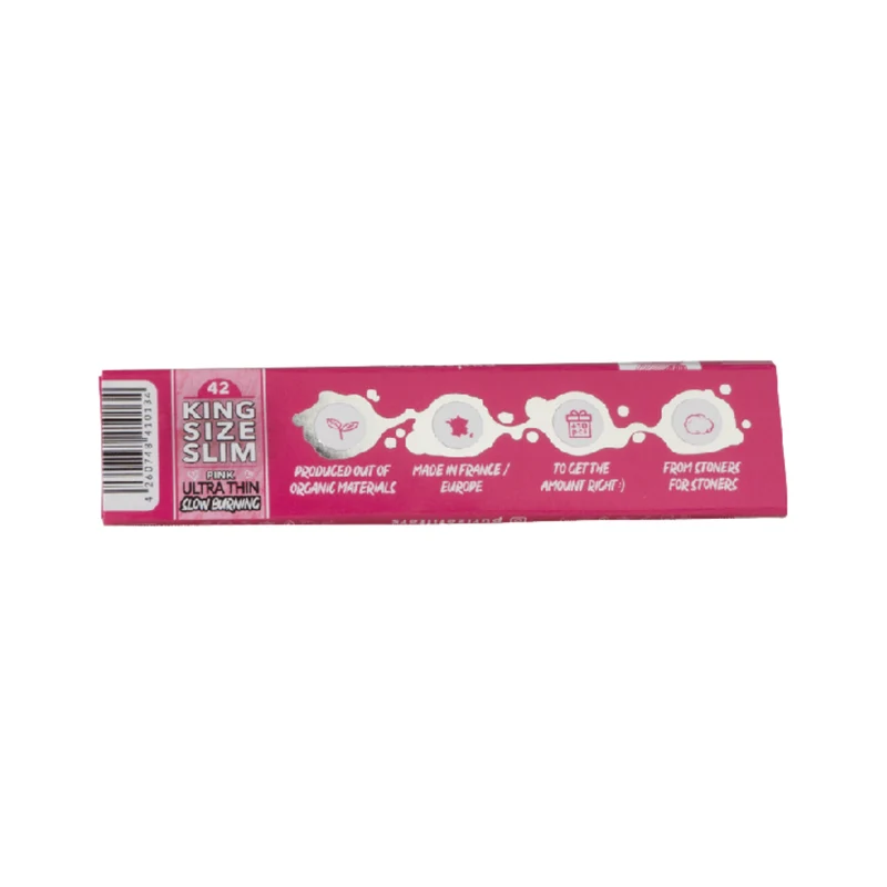 PURIZE King Size Slim Pink Box – Papers 50 x 42 Blatt