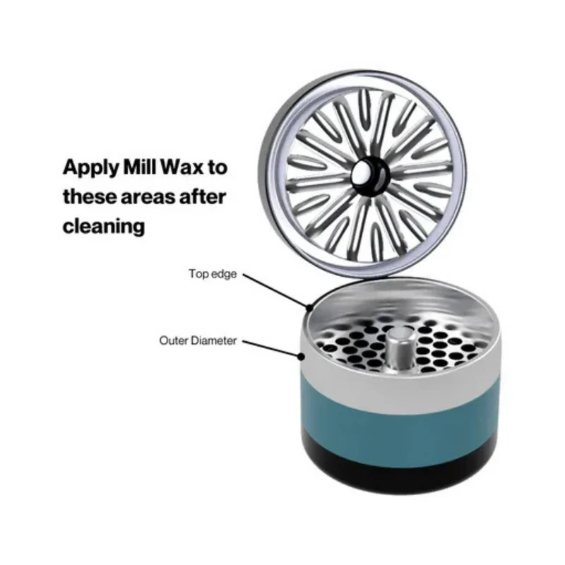 FlowerMill - Mill Wax – Grinder Pflegewachs (Hanf & Bienenwachs)