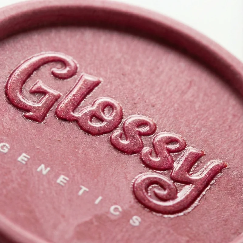 Glossy Genetics Rosé – Grinder aus Hanf 55 mm