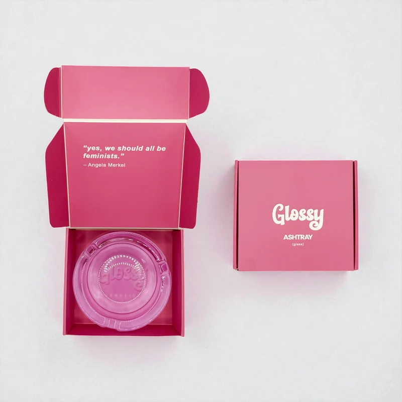 Glossy Genetics Ashtray – Glas Aschenbecher Ø 110 mm