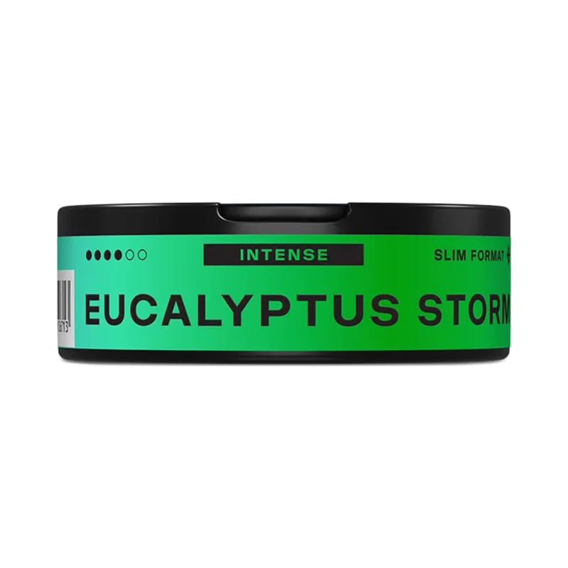 VELO Swiss Edition Eucalyptus Storm – Snus Pouches Stärke 4/6