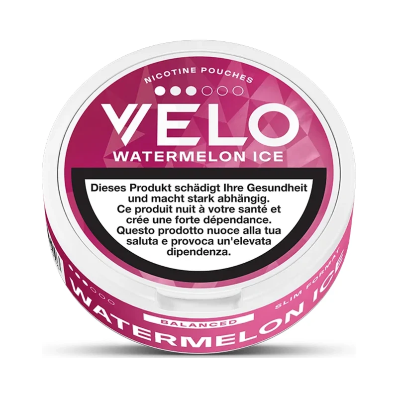 VELO Swiss Edition Watermelon Ice – Snus Pouches Stärke 4/6