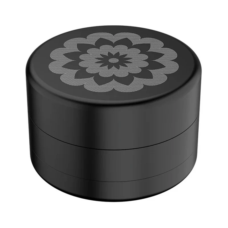 Flower Mill Next-Gen Standard Black – Grinder 64 mm, 3-teilig