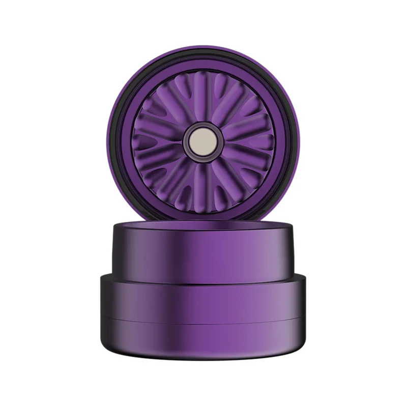 FlowerMill Next-Gen Standard Grinder 2.0" 3-Layers – Purple