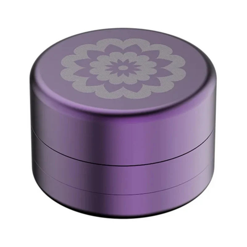 FlowerMill Next-Gen Standard Grinder 2.0" 3-Layers – Purple