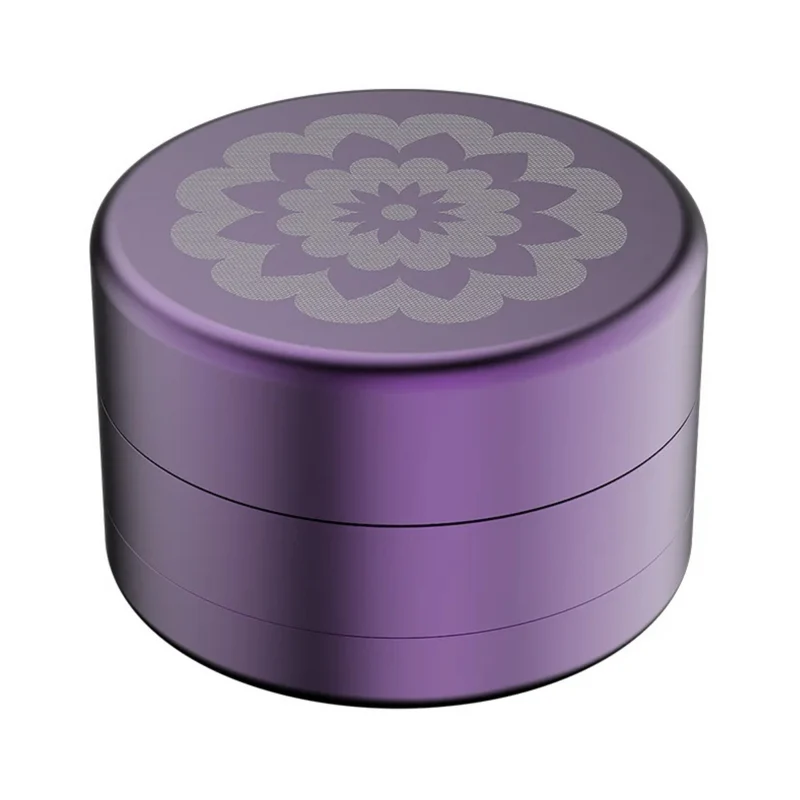 FlowerMill Next-Gen Standard Grinder 2.5" 3-Layers – Purple