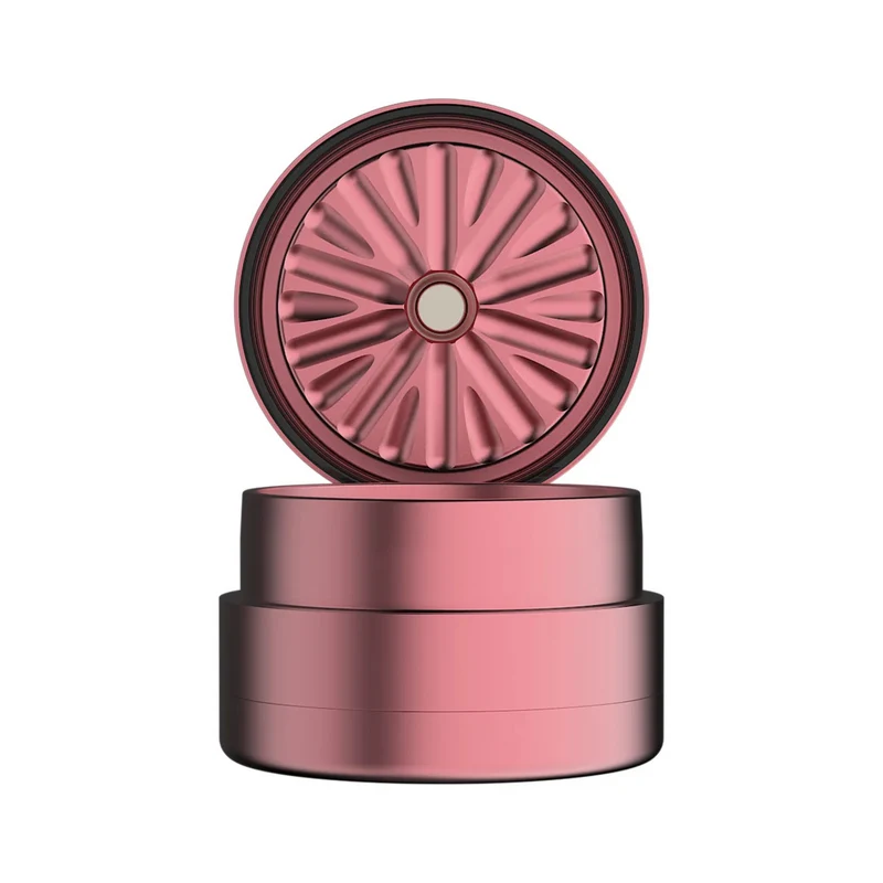 FlowerMill Next-Gen Standard Grinder 2.5" 3-Layers – Pink