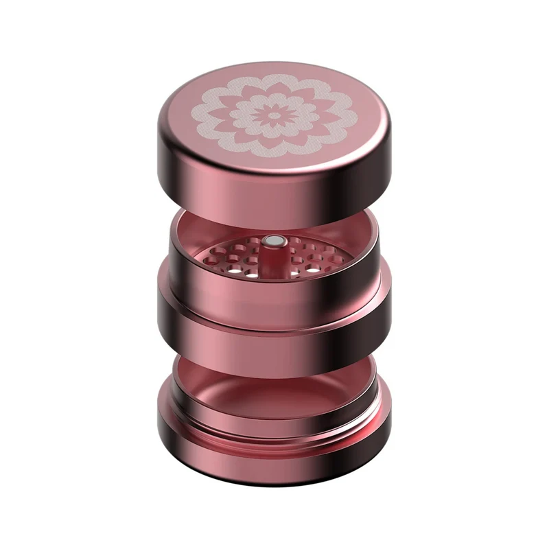 FlowerMill Next-Gen Standard Grinder 2.5" 3-Layers – Pink